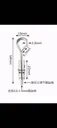 Kit de Suspensión de Cable de Acero Inoxidable con Gancho
