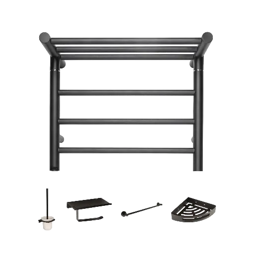[SKU 50020] Toallero Eléctrico Calentador de Toallas + Accesorios de Baño